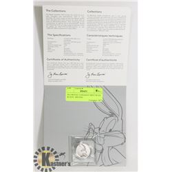 2015 ROYAL CANADIAN MINT BUGS BUNNY .999 FINE