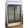 Image 1 : TRUE DUAL-GLASS SLIDING DOOR DISPLAY COOLER