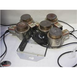 BAILIFF SEIZURE: CRATE OF 6 ELECTRIC CHAFING DISH