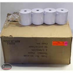 BAILIFF SEIZURE: 49 ROLLS OF 8CM X 225' THERMAL