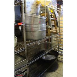 BAILIFF SEIZURE: 3-TIER CHROME WIRE RACK