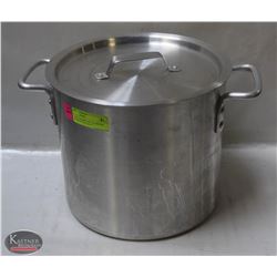 16 QT THERMALLOY ALUMINUM STOCK POT W/ LID-11"