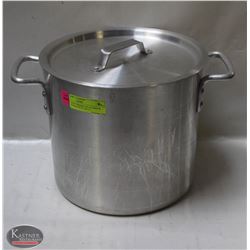 16 QT THERMALLOY ALUMINUM STOCK POT W/ LID-11"