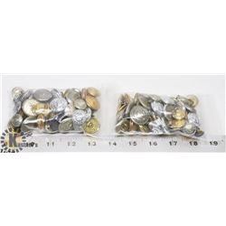 LOT OF 100 VARIOUS VINTAGE POLICE, MILITARY ETC.