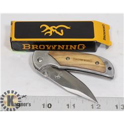 NEW BROWNING LOCK BLADE WITH