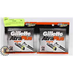 2 PACKS RAZOR BLADES 10 BLADES PER PACK
