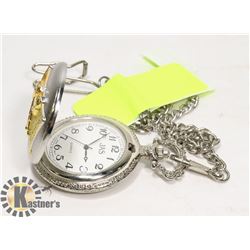 HOCKEY THEMED POCKET WATCH