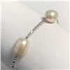 Image 2 : SILVER FRESHWATER PEARL BRACELET
