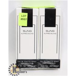 LOT OF 2 SUNG-30 ML EACH EAU DE TOILETTE SPRAY
