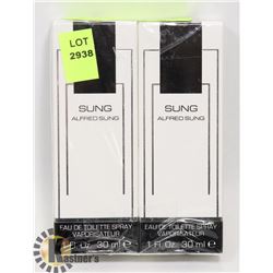 LOT OF 2 SUNG-30 ML EACH EAU DE TOILETTE SPRAY