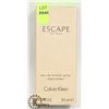 Image 1 : ESCAPE BY CALVIN KLEIN 50ML EAU DE TOILETTE SPRAY