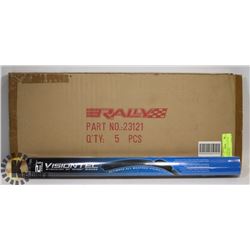 PACK OF 5 NEW 21" ALL SEASON WIPER BLADES