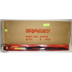 PACK OF 5 NEW ULTRA VISION 26" WIPER BLADES