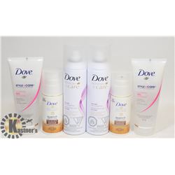 BAG OF HAIR CARE PRODUCTS