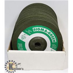 BOX OF 25 GRINDING DISCS