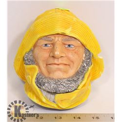 VINTAGE "HELMSMAN" CHALKWARE HEAD