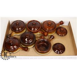 SET OF 6 FRENCH ONION SOUP DISHES