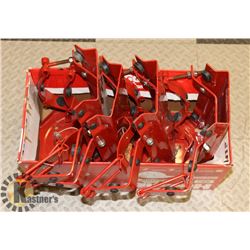 BOX OF 4 FIRE EXTINGUISHER BRACKETS