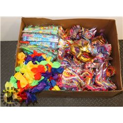 BOX OF PARTY MASKS AND MORE