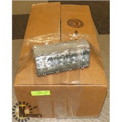 CASE OF 24 ELECTRICAL BOXES 2-1/2" DEEP, 4 GANG.