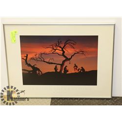 FRAMED PICTURE 'LASTING IMPRESSIONS' ALBERTA