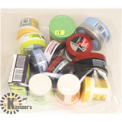 BAG OF ASSORTED HAIR CARE PRODUCTS