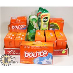 FLAT WITH BOUNCE SHEETS AND CLEANERS