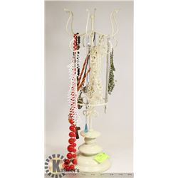 LARGE DISPLAY FILLED WITH JEWELRY