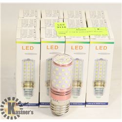 LOT OF 12 NEW LED LIGHT BULBS - 6000K