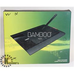 WACOM BAMBOO DRAWING TABLET - UNUSED.