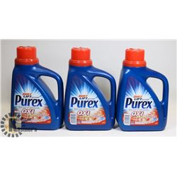 LOT OF 3 PUREX 1.47L LIQUID DETERGENT