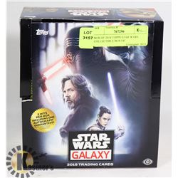 BOX OF 2018 TOPPS STAR WARS COLLECTIBLE BOX OF