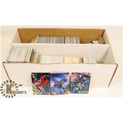 COLLECTIBLE COMICS CARDS INCL. MARVEL, STAR WARS