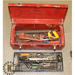 TOOL BOX OF ASSORTED TOOLS