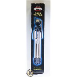 OPTEX T465 TRIPOD FOR PHOTO AND DIGITAL CAMERAS