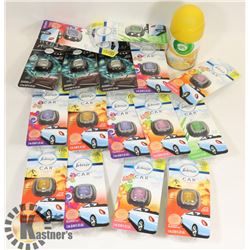 BAG OF ASSORTED FEBREZE VENT CLIPS