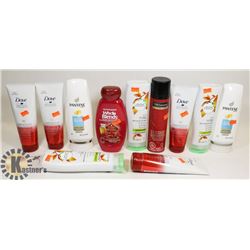 BAG OF ASSORTED SHAMPOO AND CONDITIONER