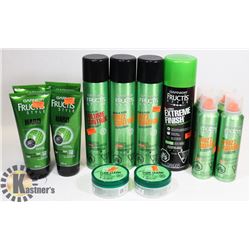 BAG OF ASSORTED HAIR CARE PRODUCTS