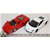 Image 1 : LOT OF 2 DIECAST 1:24 SCALE LAMBORGHINI &