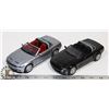 Image 1 : LOT OF 2 DIE CAST 1:24 SCALE CONVERTIBLES.