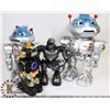 Image 1 : COLLECTION OF ROBOTS.