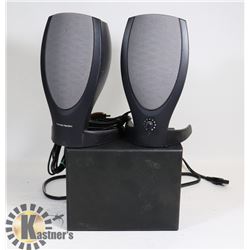 COMPUTER SPEAKER SET.