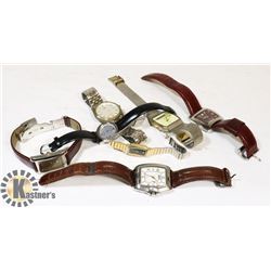 ESTATE BOX FULL OF ASSORTED WRIST WATCHES.