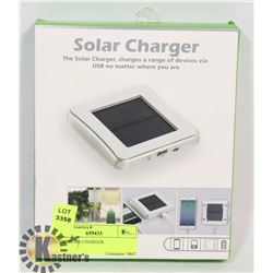 USB SOLAR CHARGER.