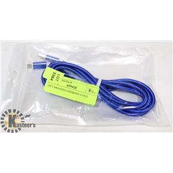 10FT BRAIDED ANDROID CORD.