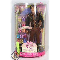 BARBIE DANCING PRINCESSES DEREK DOLL.