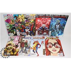 FLAT OF MAINLY SPIDERMAN COMICS