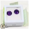 Image 1 : #48-PURPLE AMETHYST MATCHING PAIR 3.0 CT