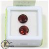 Image 1 : #44-RED GARNET MATCHING PAIR 4 CT