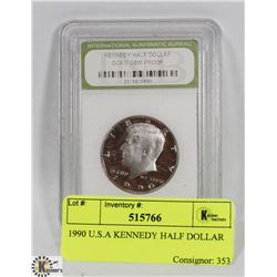 1990 U.S.A KENNEDY HALF DOLLAR